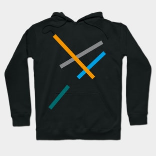 Minimal Lines - Abstract Hoodie